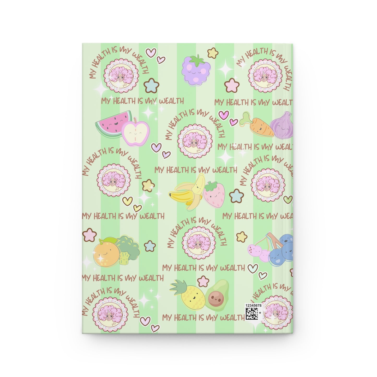 Annipuf Healthy eating Hardcover Journal Matte(health)