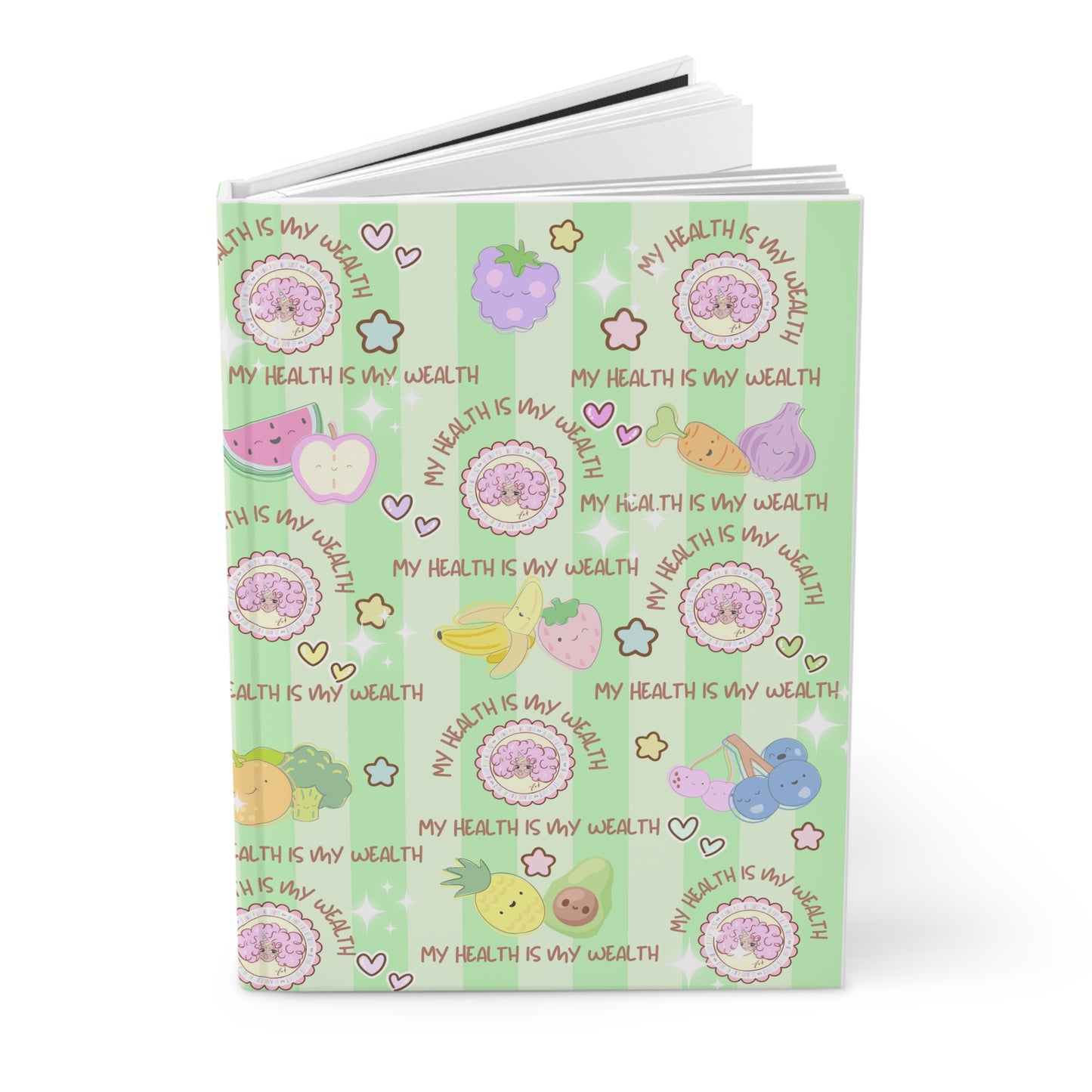 Annipuf Healthy eating Hardcover Journal Matte(health)