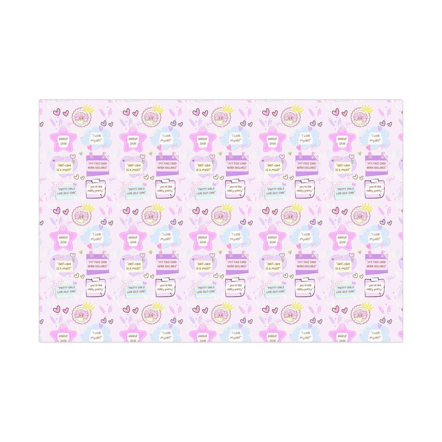I LOVE YOU BY ANNIPUF Gift Wrap Papers
