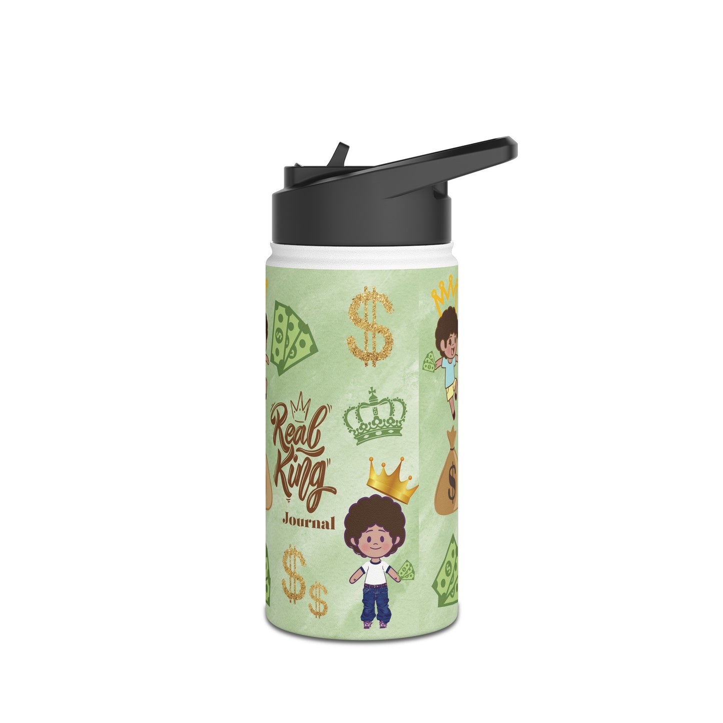 Mighty Tree Stainless Steel Water Bottle, Standard Lid(health)