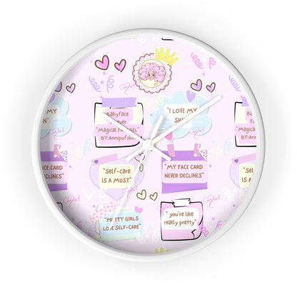 Wall Clock w/ affirmations (gifts)