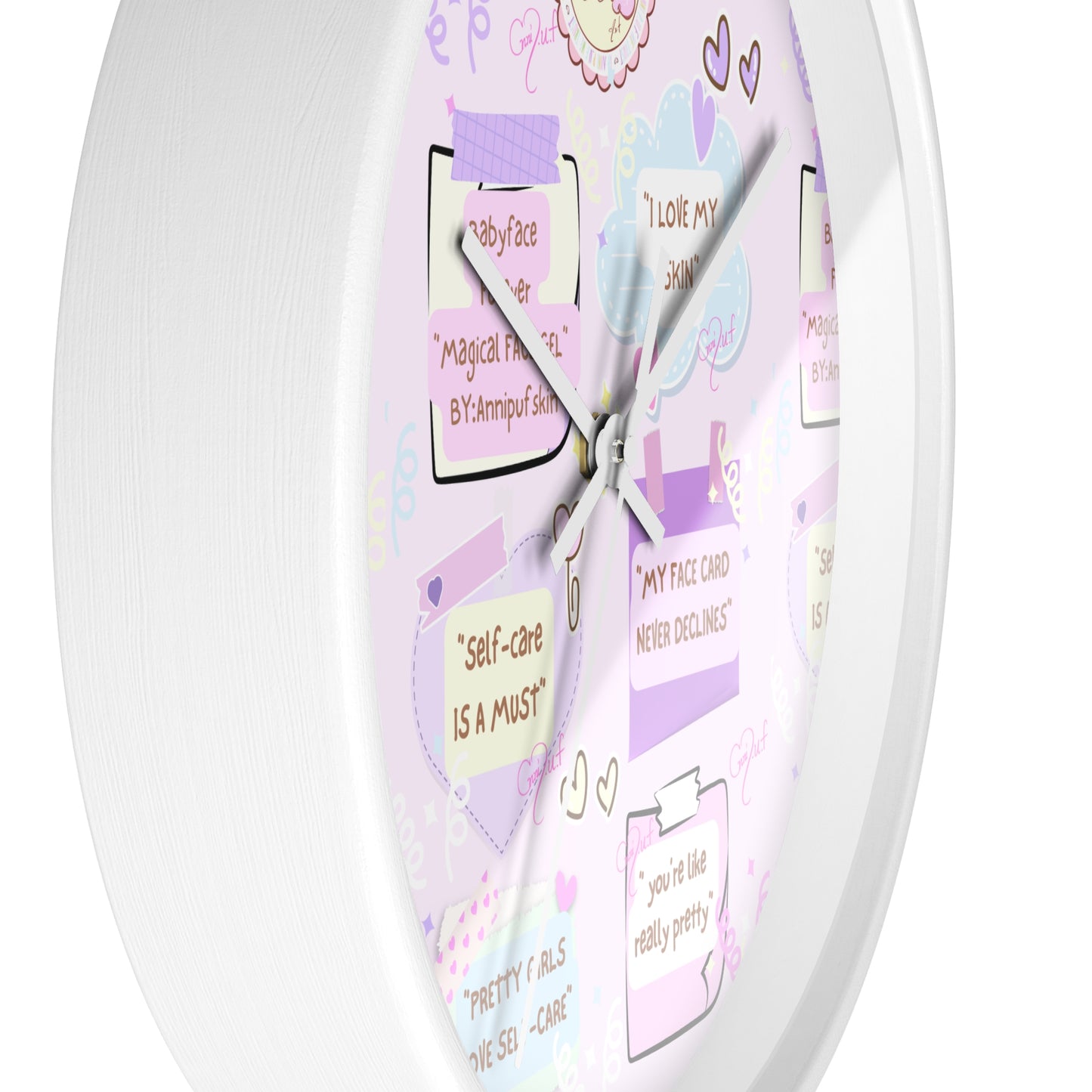 Wall Clock w/ affirmations (gifts)