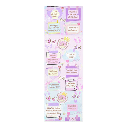 Annipuf Self-love Daily Affirmations Foam Yoga Mat(Health)