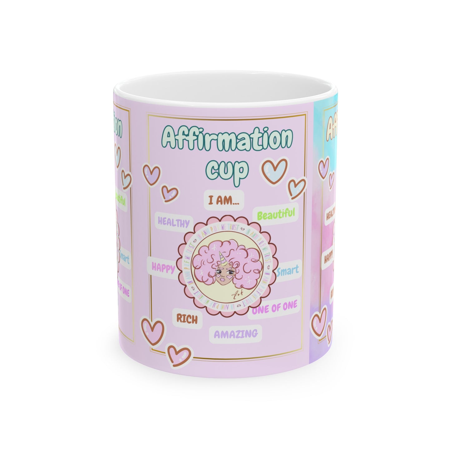 Annipuf magical affirmation Ceramic Mug, (11oz)