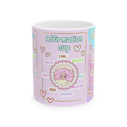 Annipuf magical affirmation Ceramic Mug, (11oz)