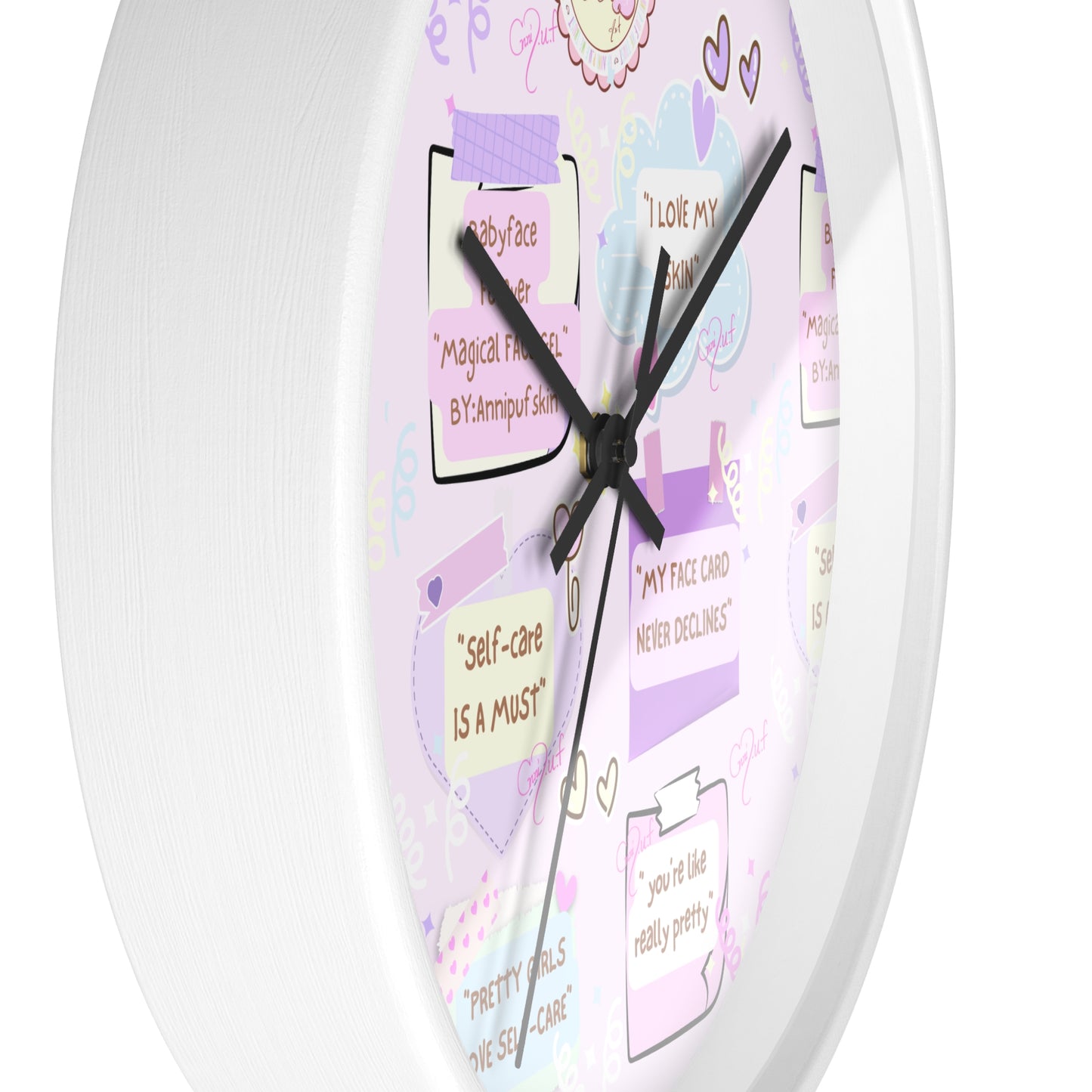 Wall Clock w/ affirmations (gifts)