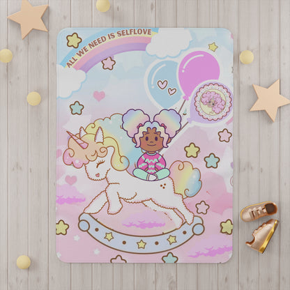 Annipuf Bestseller "All we need is love" baby and toddler Blanket