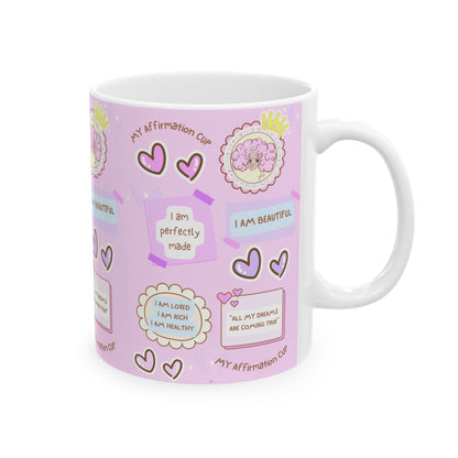 I LOVE ME ANNIPUF Ceramic Mug, (11oz)