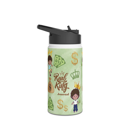 Mighty Tree Stainless Steel Water Bottle, Standard Lid(health)